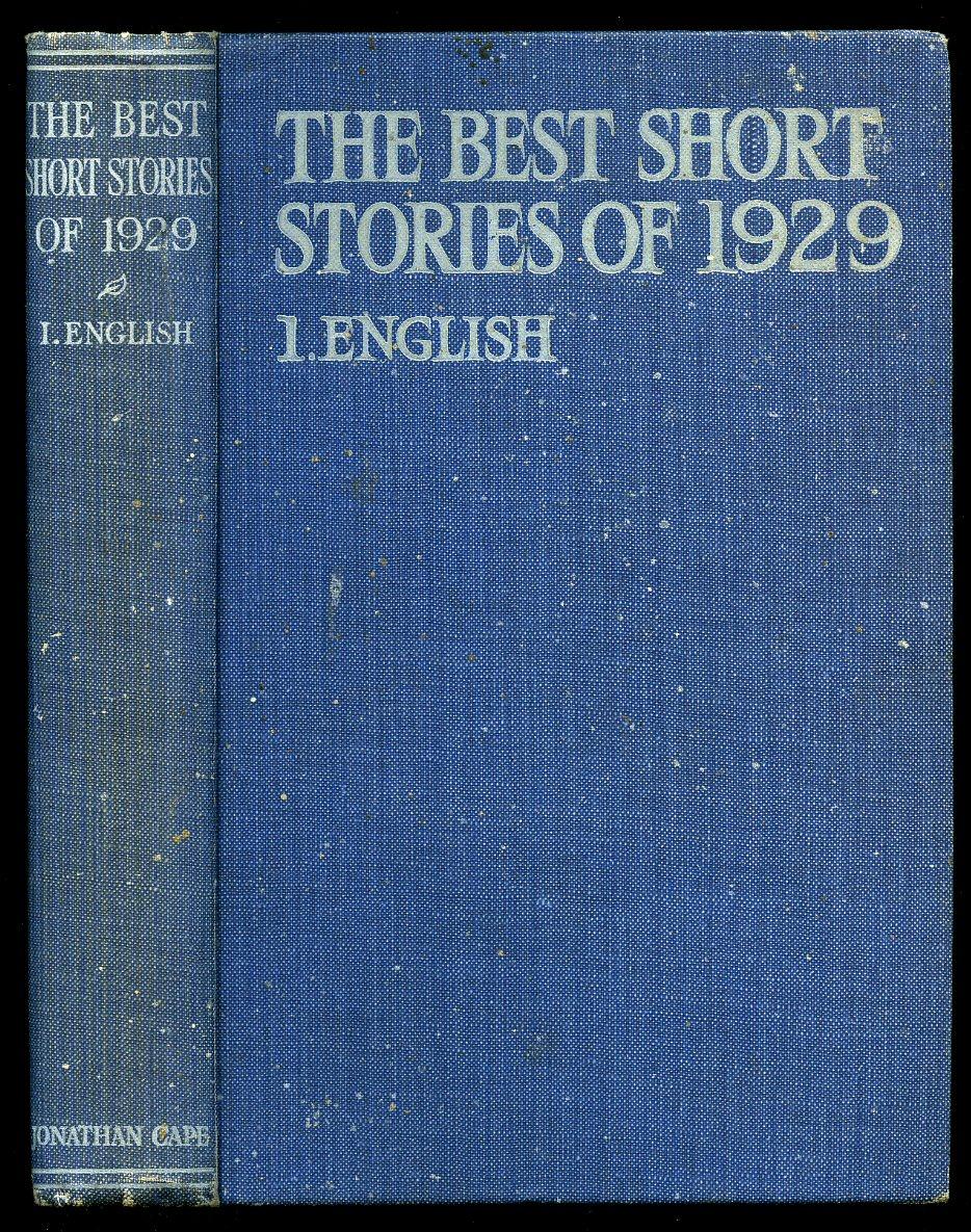 The Best Short Stories of 1929 I English [With Irish and other
