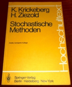 Stochastisache Methoden. Hochschultext. - K. Krickeberg Und H. Ziezold.