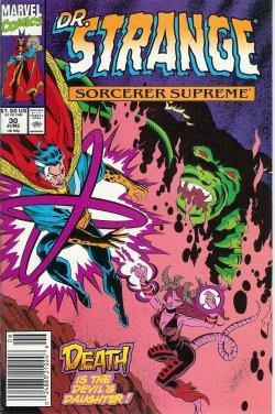 VFNM Doctor Dr Strange Sorcerer Supreme #32 Marvel Comics Newsstand Aug 1991