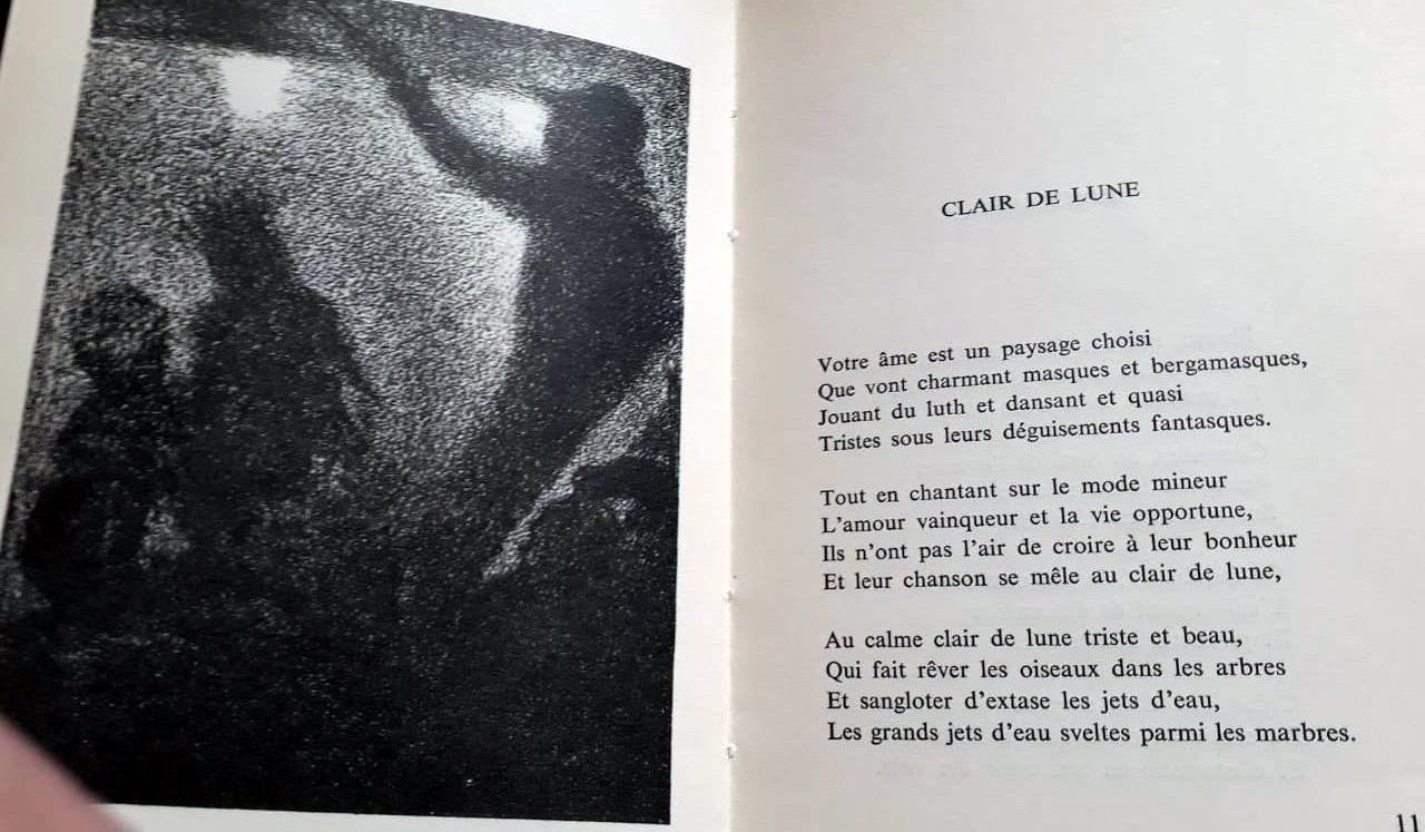 Poesies De Verlaine By Verlaine Dessins De Seurat Muy Bien Encuadernacion De Tapa Blanda 1958 Del Suburbio Libros Venta Particular