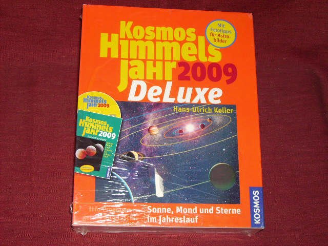 Kosmos Himmelsjahr 2009 De Luxe. CD-ROM für Windows 98/ME/2000/XP. - Hans-Ulrich Keller