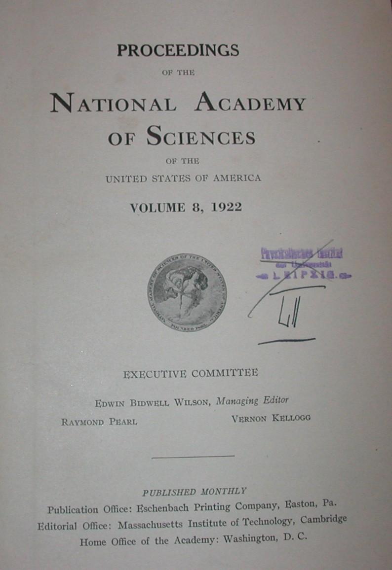 PROCEEDINGS OF THE NATIONAL ACADEMY OF SCIENCES USA visual data 3