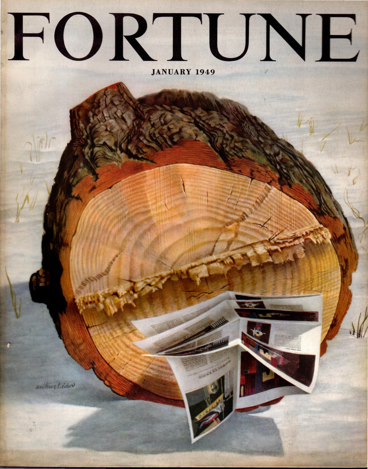 Fortune Magazine,Volume XXXIX, No. 1: January, 1949 by Paine, Ralph D ...