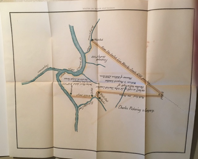 MAP "Armorland Manor of Bilton" from the Pennsylvania Archives, Third Series, Vol IV