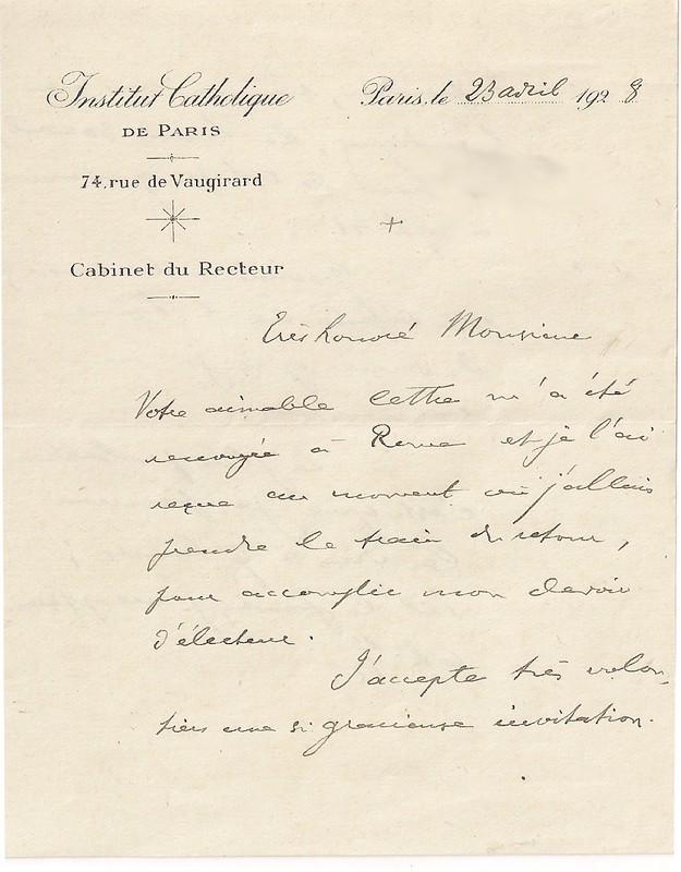 entête d une lettre
