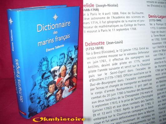 DICTIONNAIRE DES MARINS FRANCAIS. - TAILLEMITE ( Etienne )