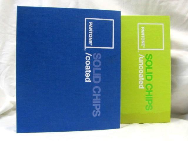 Pantone SOLID CHIPS Coated & Uncoated, Two 