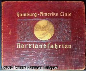 #26078 Hamburg-Amerika-Linie Reklamemarke Nordlandfahrten 1933 