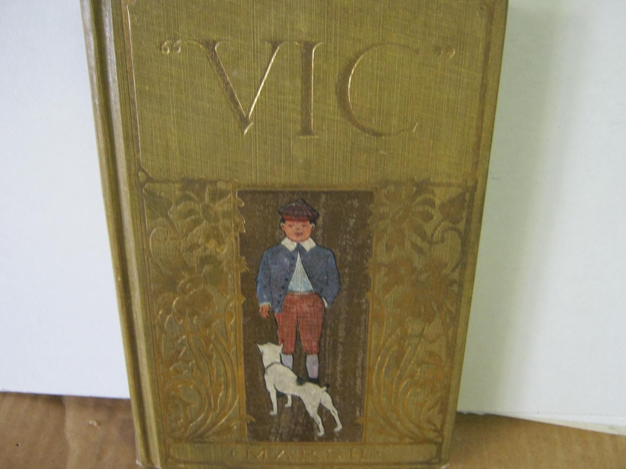 COCO Fox Terrier Dog Print on French Vintage Book Page 