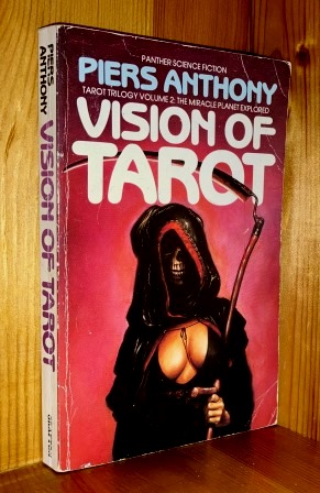 Vision Of Tarot 2nd In The Tarot Series Of Books By Anthony Piers Good Moderate Signs Of Wear Soft Cover 1986 1982 Edition Bbs
