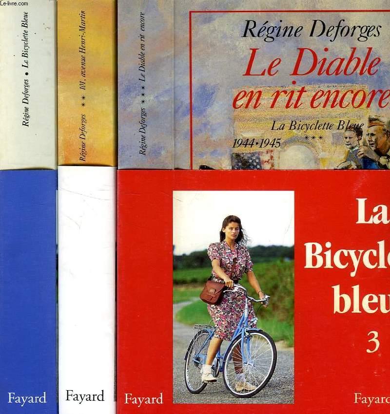 livre bicyclette bleue