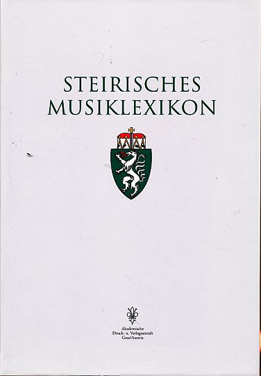 Steirisches Musiklexikon. - Suppan, Wolfgang