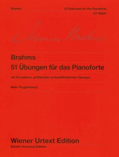 51 Übungen für das Pianoforte - Johannes Brahms