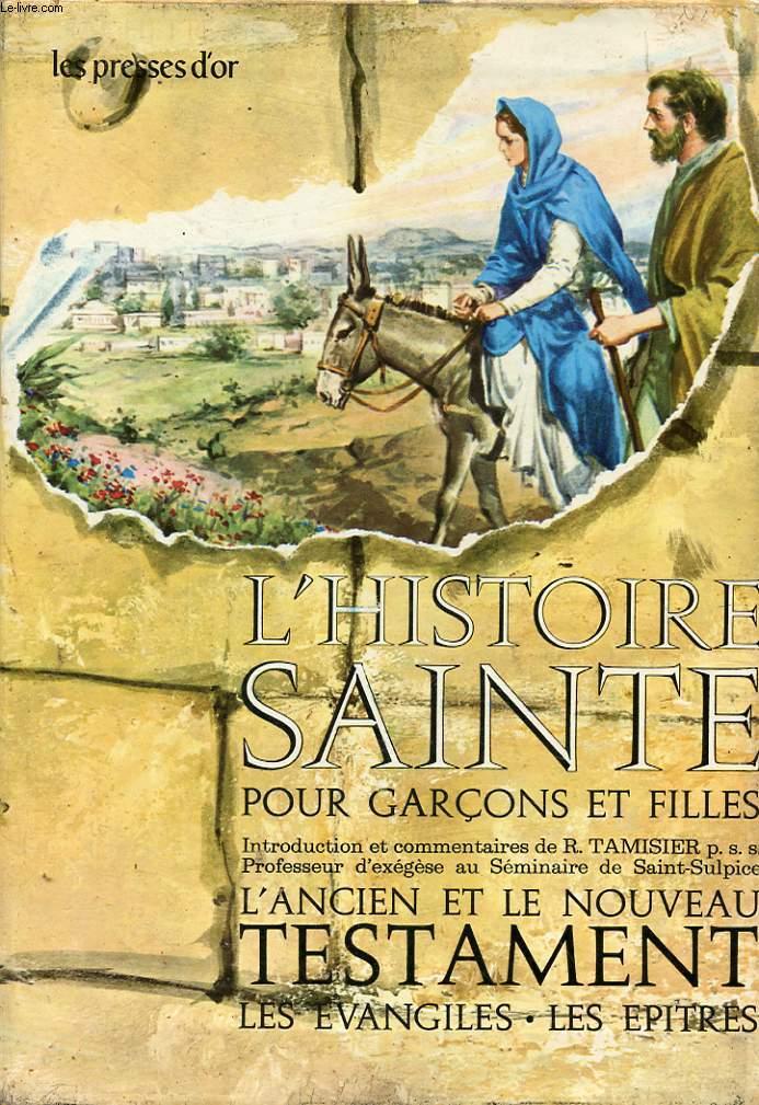 L HISTOIRE SAINTE POUR GARCON ET FILLES EN 6 TOMES 1 DES ORIGINES