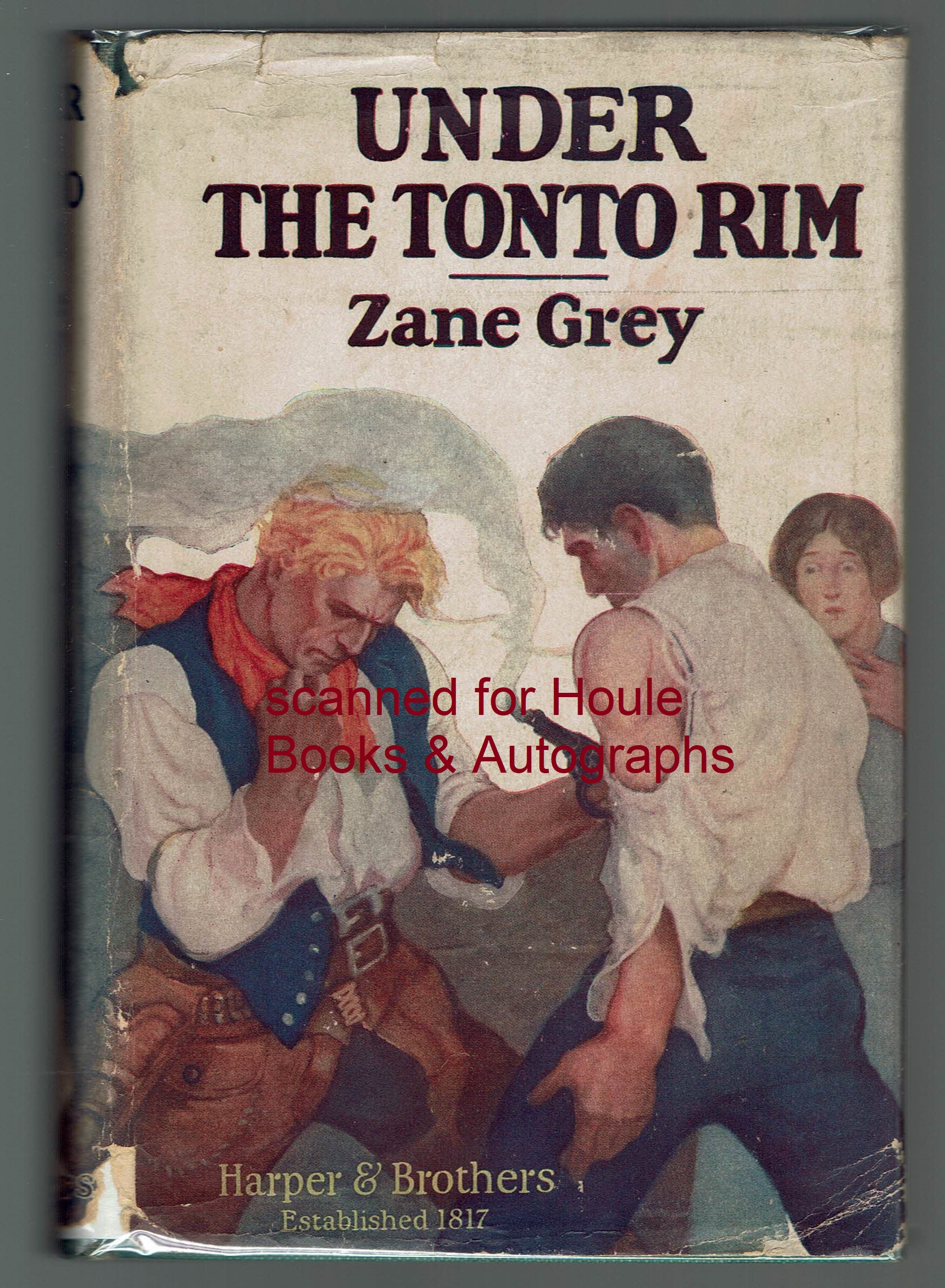 Under the Tonto Rim by Grey, Zane: Very Good Hardcover (1926) 1st ...