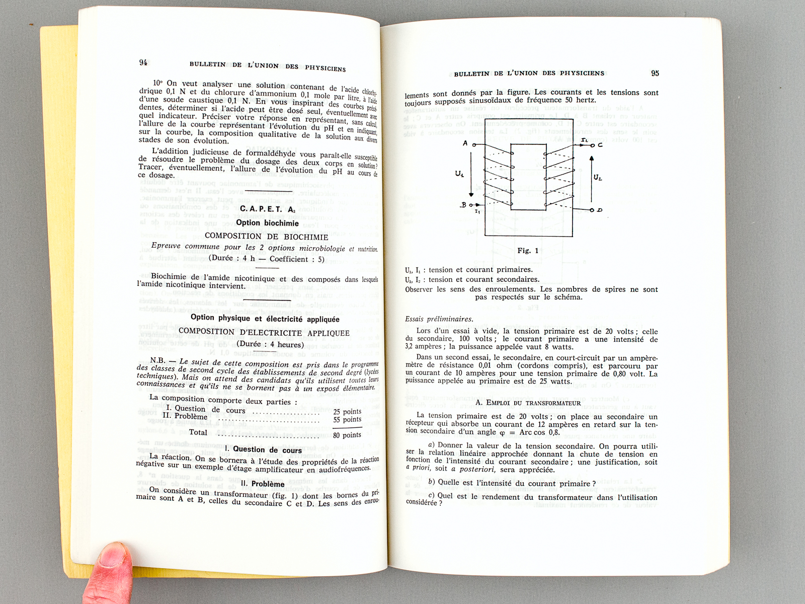 Bulletin union des physiciens