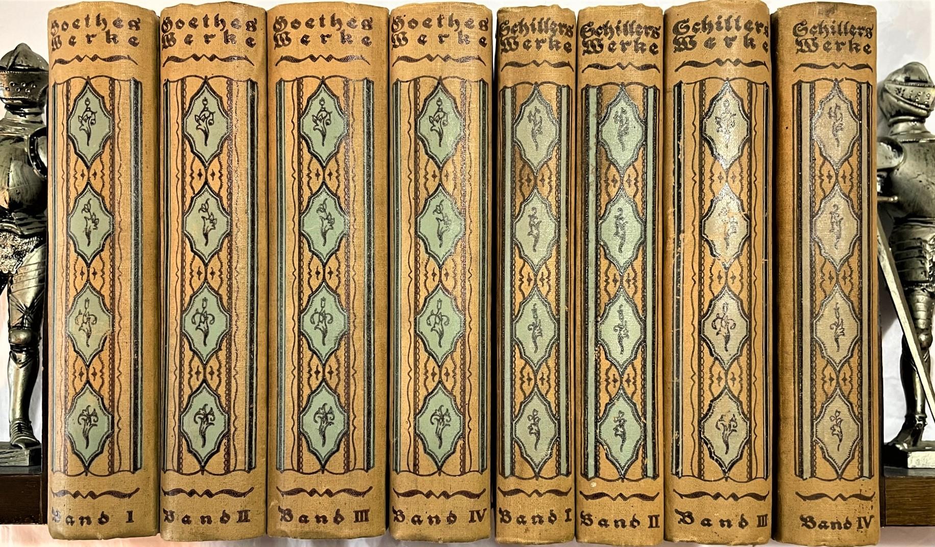 The Complete Works of Goethe and Schiller (Eight Volumes, Complete