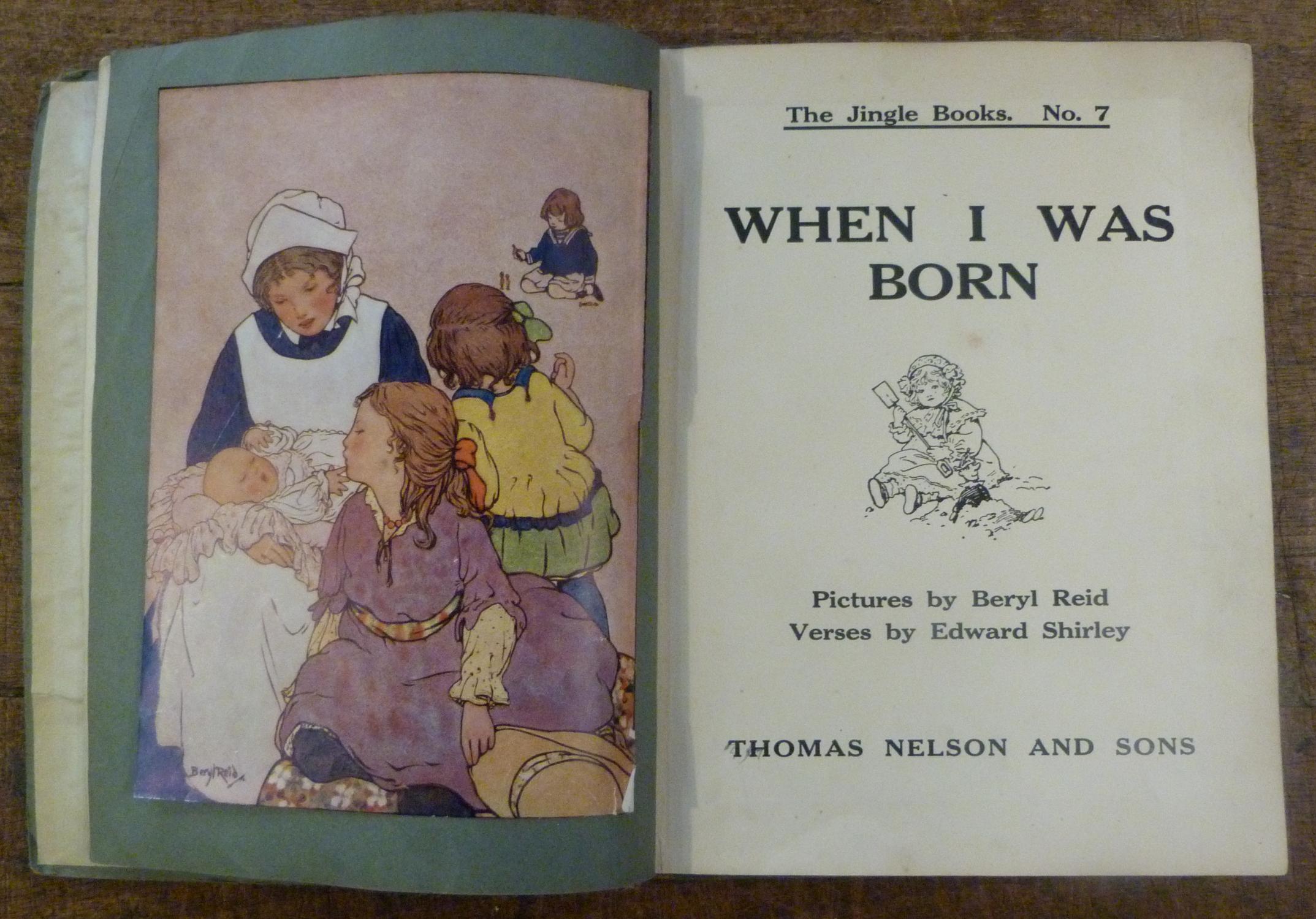 When I Was Born. The Jingle Books. No.7 by Shirley, Edward & Reid