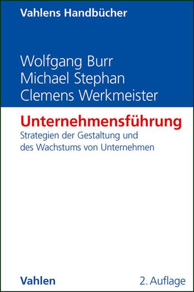 Unternehmensführung - Wolfgang Burr