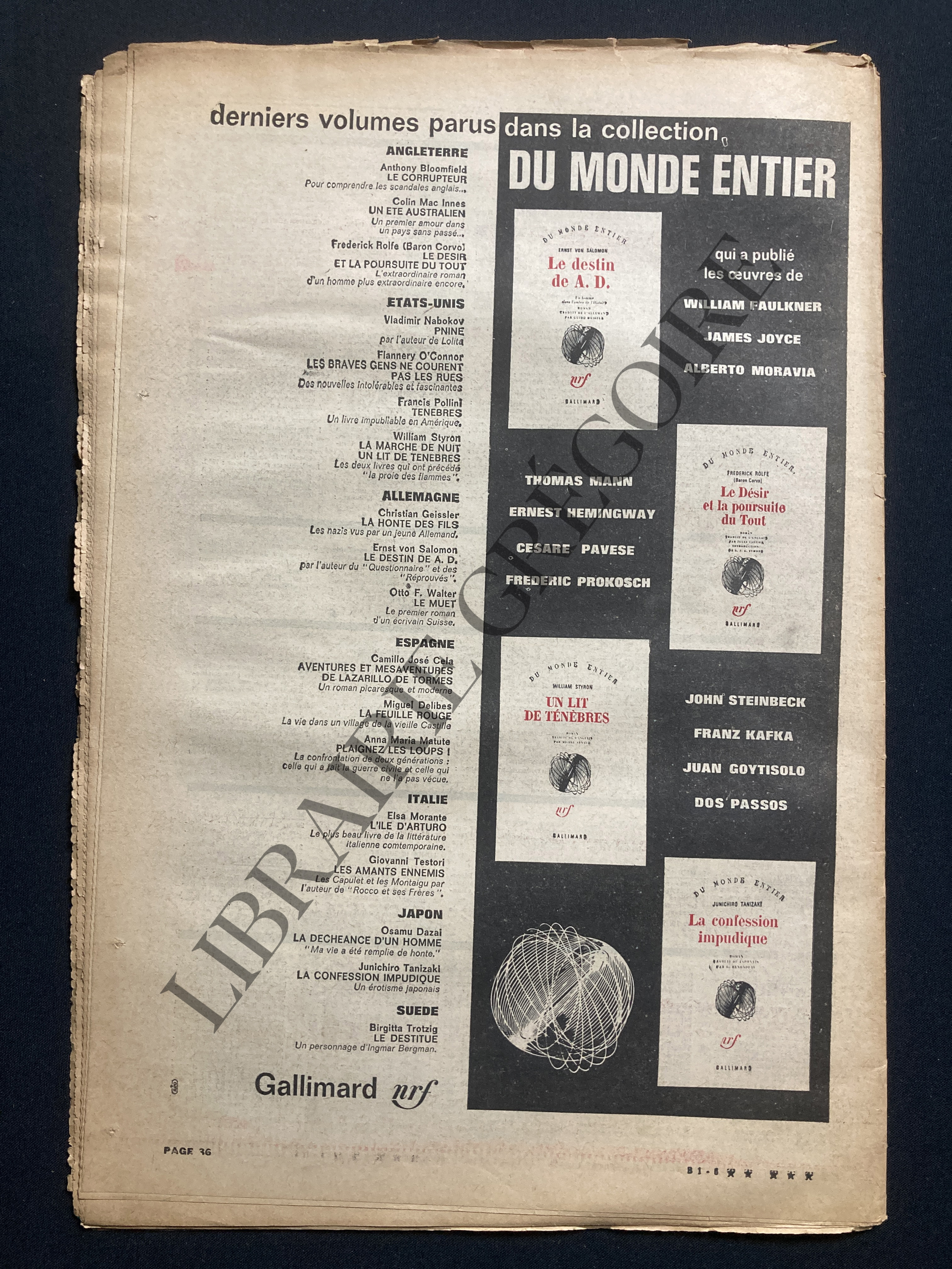 L'EXPRESS-N°630-11 JUILLET 1963 [Bon] [Couverture souple]