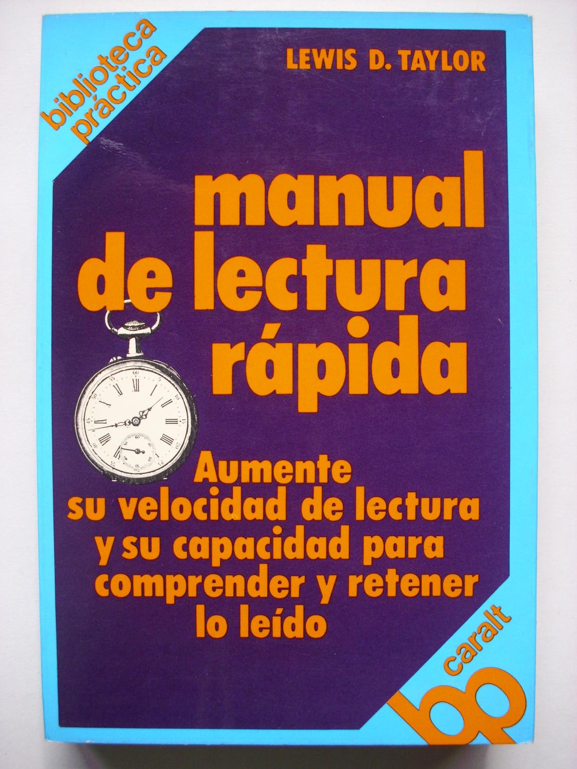 Manual de lectura rápida - Taylor, Lewis D.