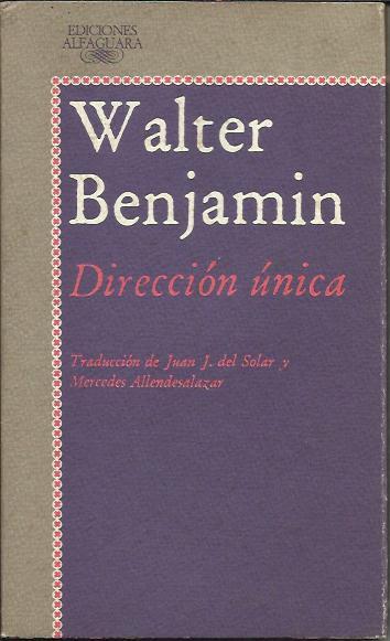 Direccion Unica - BENJAMIN