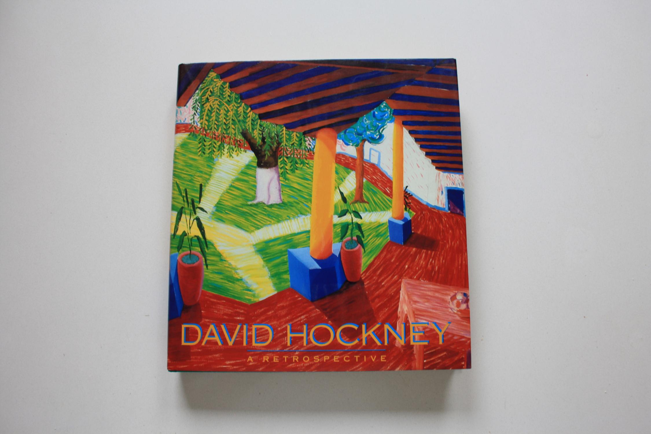David Hockney: A Retrospective ポスター David A Retrospective