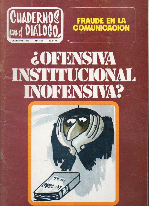 Reprimir Hay una necesidad de Documento CUADERNOS PARA EL DIÁLOGO. Nº 123. de Santos, Félix (Dir.): (1973) |  angeles sancha libros