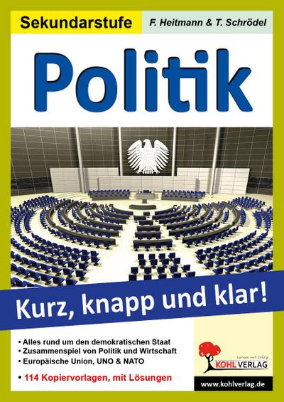 Politik - Grundwissen kurz, knapp und klar! - Friedhelm Heitmann