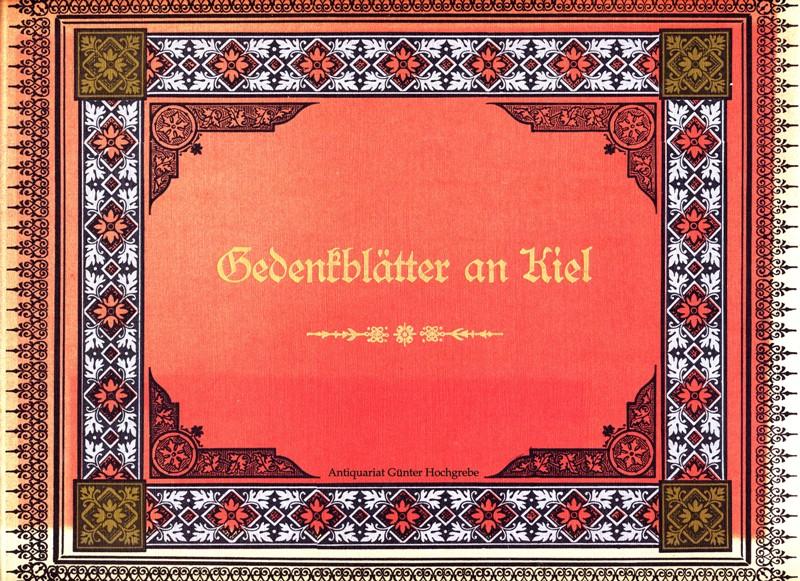 Gedenkblätter an Kiel. Aquarelle nach der Natur. - Hegewisch, Lotte 1822-1903
