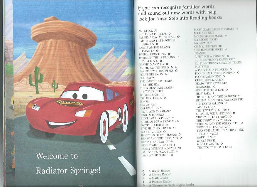 Roadwork disney Pixar Cars by Walt Disney: Near Fine Soft cover (2008 ...