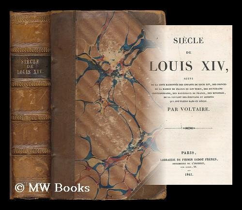 Siècle de Louis XIV - Voltaire Foundation