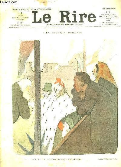 LE RIRE N° 144 DU 4 NOVEMBRE 1905. A L FRONTIERE PORTUGAISE, LE JOURNALISTE MODERNE, SIMPLICITE DES MOEURS ACTUELLES. TONNELLE LEON. [Bon] [Couvertur