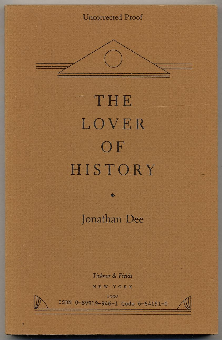 The Lover of History - DEE, Jonathan