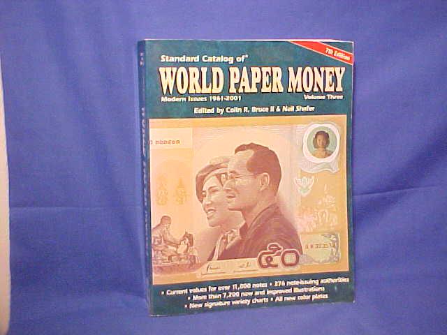 Standard Catalog of World Paper Money, Modern Issues 1961-2000 - Pick, Albert