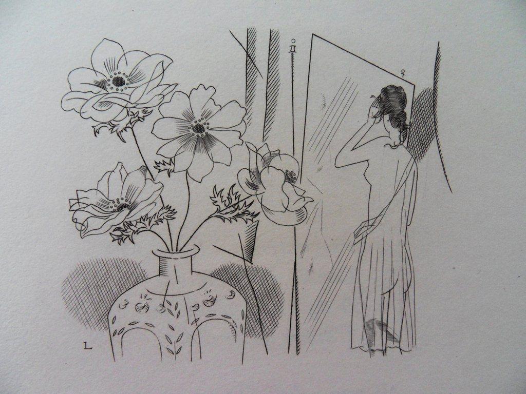 [Signé] Les Contrerimes - Illustré de 62 gravures au burin de JE LABOUREUR Paul-Jean TOULET [Comme Neuf] [Couverture rigide]