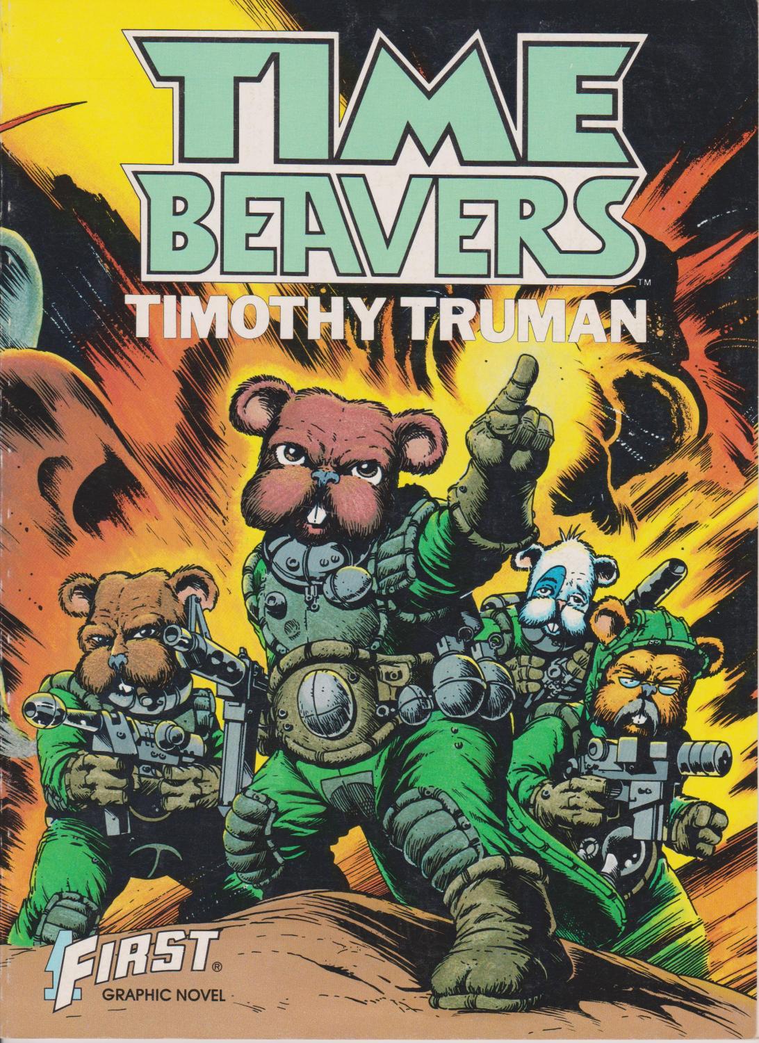 Truman Time Beavers First Graphic Novel USA