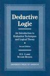 Deductive Logic: an Introduction to Evaluation Technique and Logical Theory - Clarke D. S. , Behling Richard