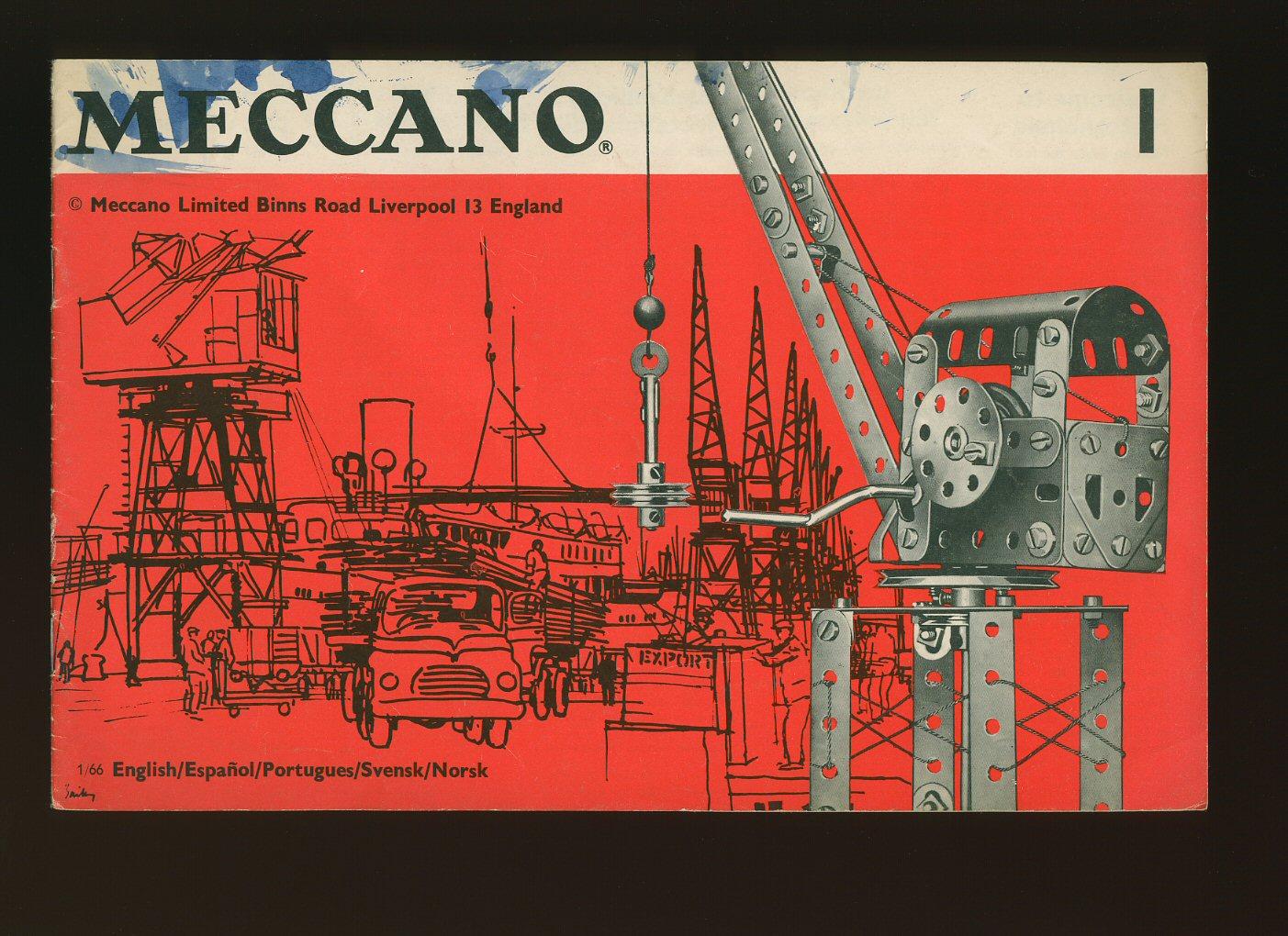 Meccano Book of Models for Outfit 1