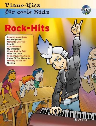 Rock-Hits : Piano-Hits für coole Kids. Klavier. - Jürgen Krekel