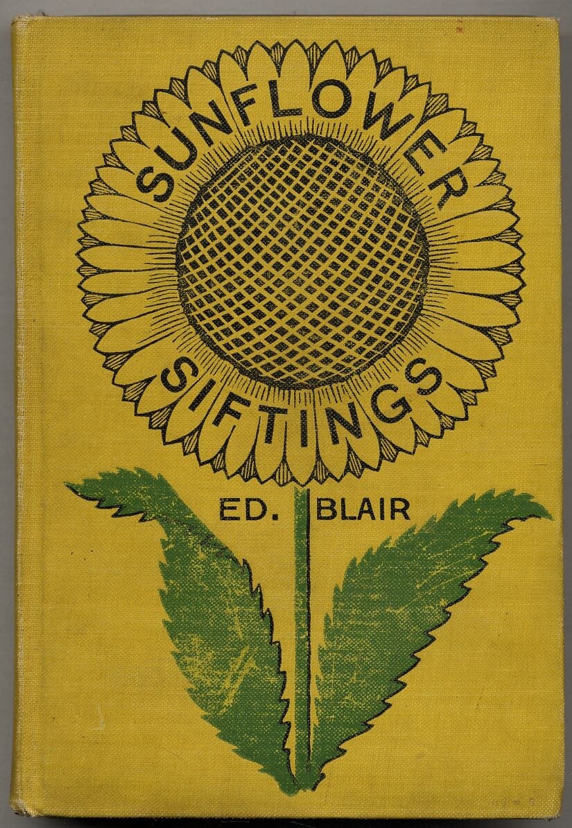 Sunflower Settings by BLAIR, Ed Near Fine Hardcover (1914) Signed by
