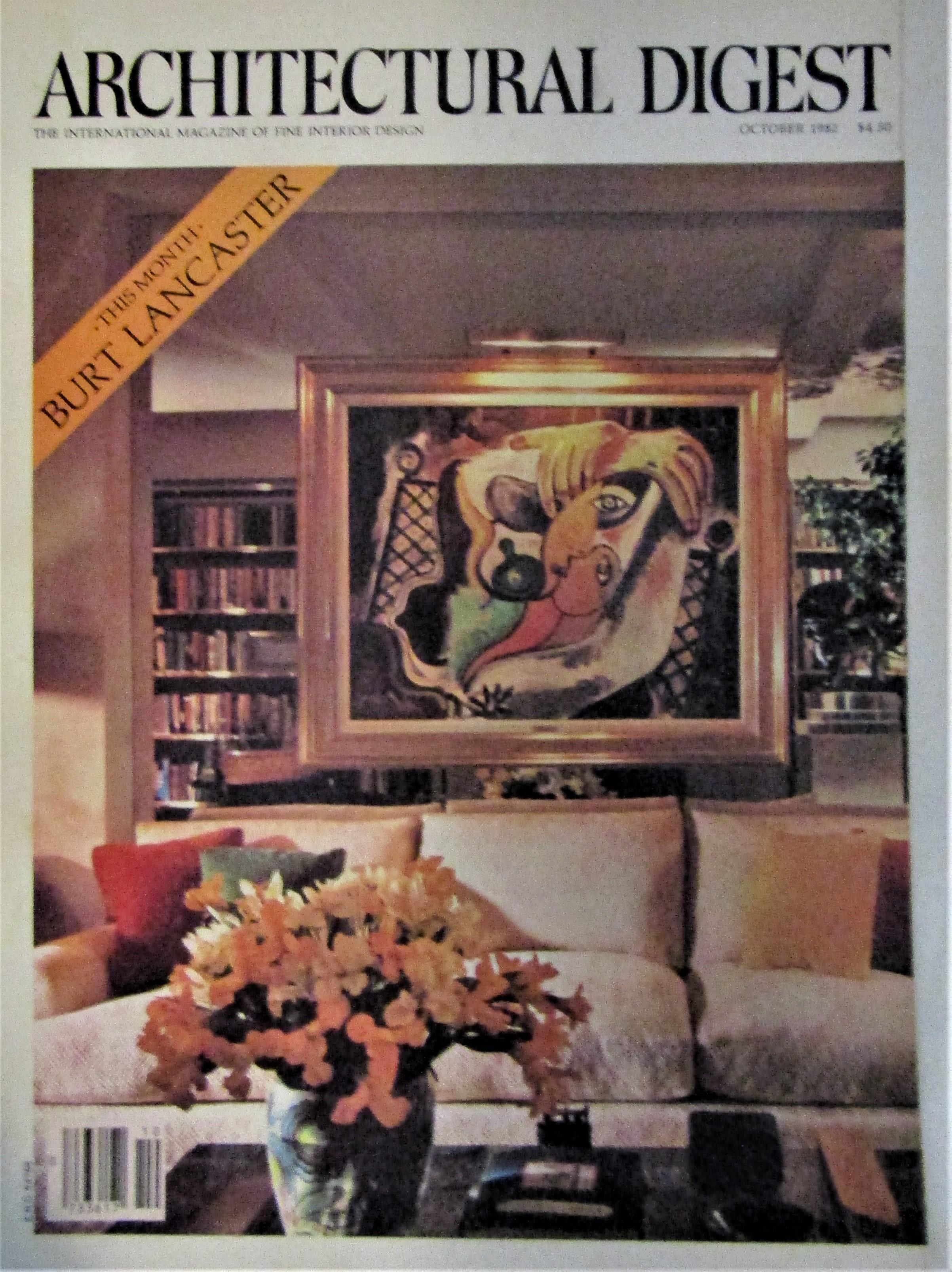 Architectural Digest -- October 1982 [Assez bon] [Couverture souple]