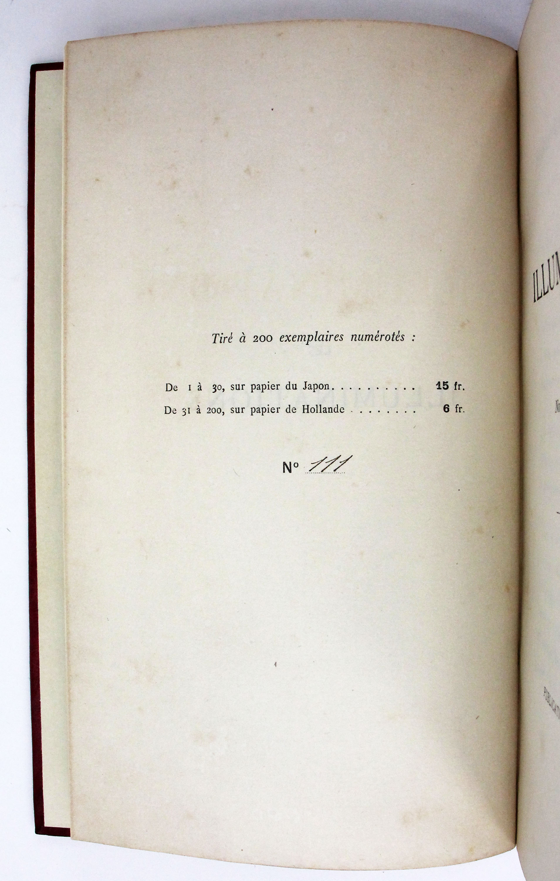 LES ILLUMINATIONS. Notice par Paul Verlaine par RIMBAUD, Arthur: (1886 ...