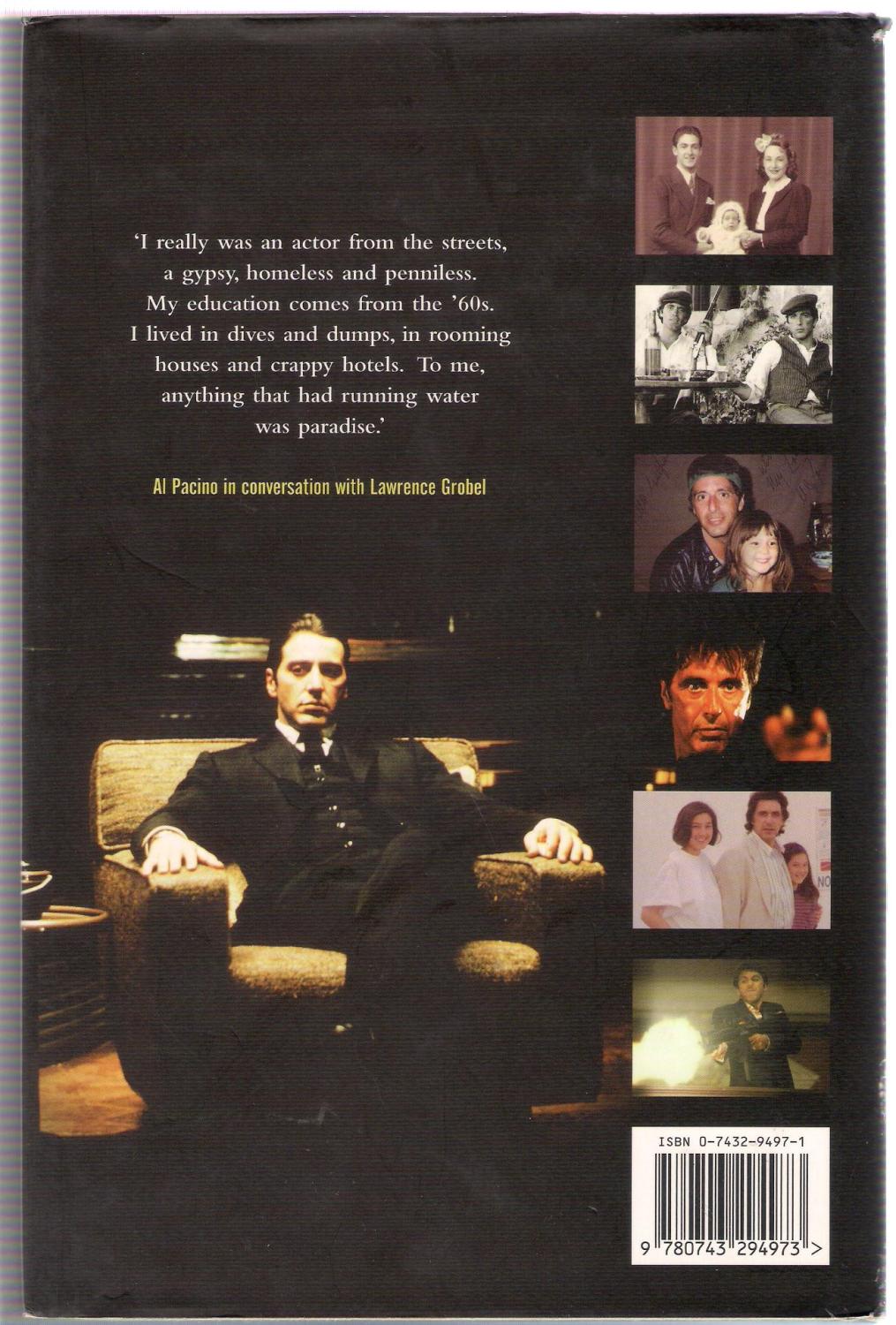 Al Pacino : The Authorized Biography by Grobel, Lawrence: Very Good