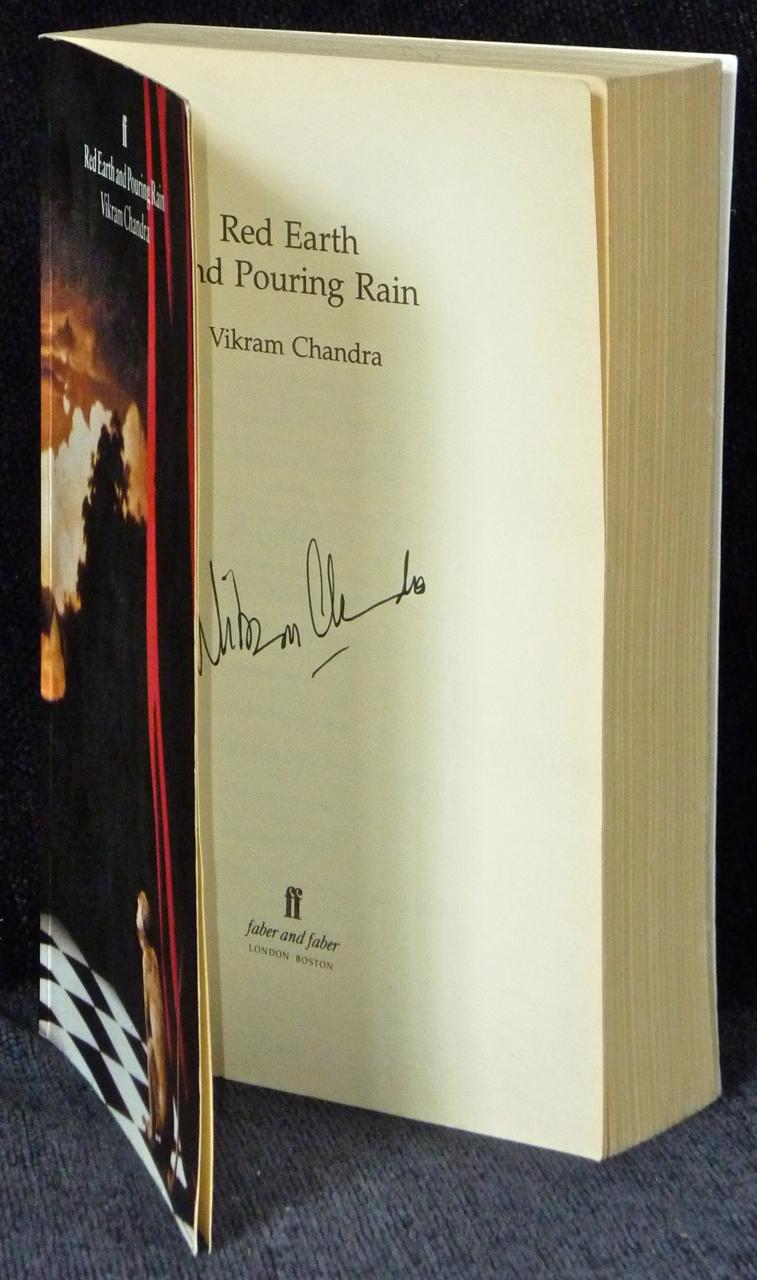 Red Earth and Pouring Rain by Chandra, Vikram Very Good Soft cover