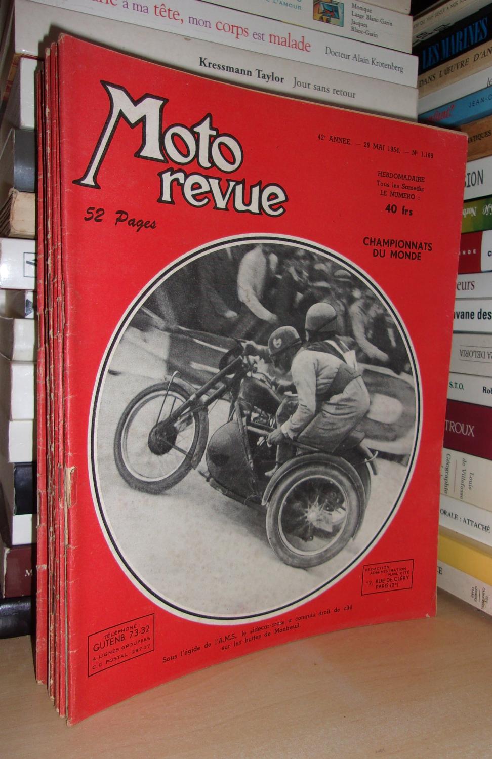 Moto Revue N 11 Championnat Du Monde 1954 Magazine Nbsp Nbsp Periodical Planet Book Moto Revue N 11 Championnat Du Monde 1954 Magazine Nbsp Nbsp Periodical Planet Book