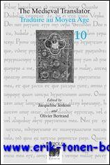 Medieval Translator. Traduire au Moyen Age, - J. Jenkins, O. Bertrand (eds.);