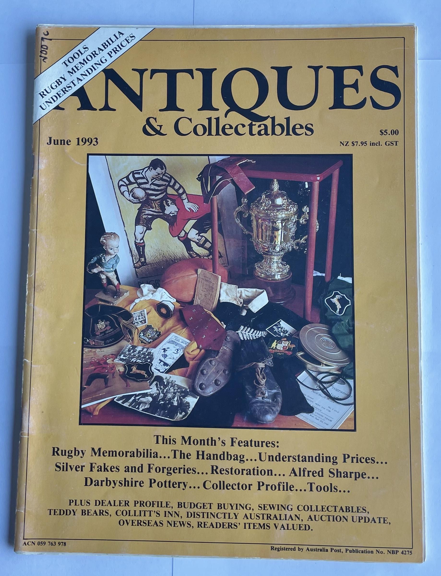 Antiques & Collectables Magazine June 1993 by Carter, Julie [ed]: Good ...