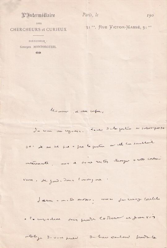 lettre à entête