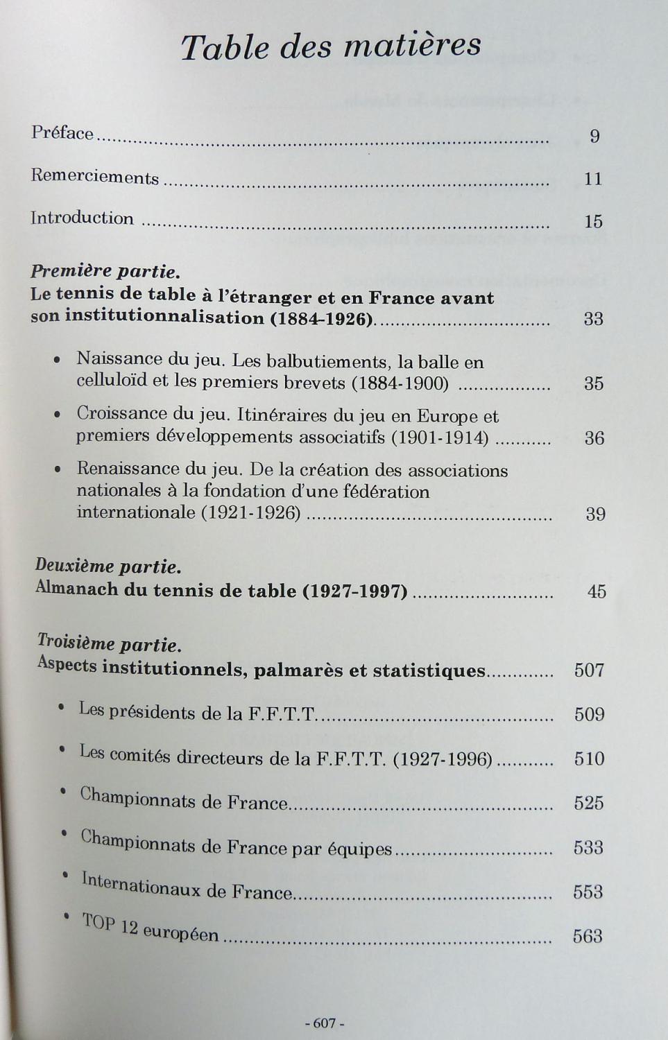 Almanach du tennis de table: 9782909023144: Jean-Marc Silvain: Books 